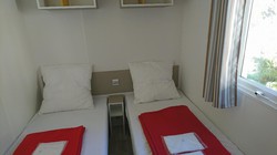 Mobil-home loggia 3 chambres-Cuisne-sdb-wc -Terrasse