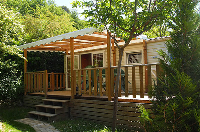 Mobile home Azuréa:2 bedrooms-kitchen-bathroom/wc-terrace