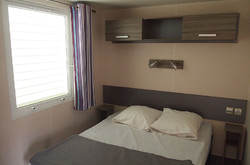 Mobile home Loggia2:2 bedrooms-kitchen-bathroom/wc-terrace
