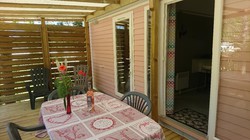 .Mobil home Ibis:2 bedrooms-kitchen-2 bathrooms/2 wc-Large terrace
