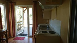 Chalet :2 bedrooms-kitchen-bathroom/wc-terrace