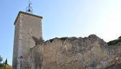Clock  tower of Riez-la-Romaine