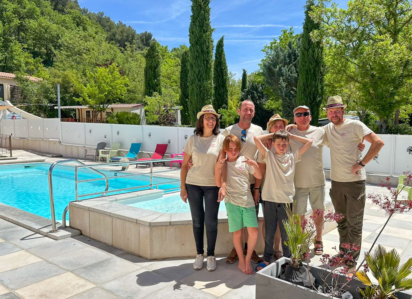 team camping rose de provence